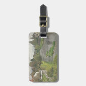 ポウシス州ニュータウンの川ハフーン ラゲッジタグ (正面縦)