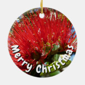 ポウタカワクリスマスキウイカード セラミックオーナメント (裏面)