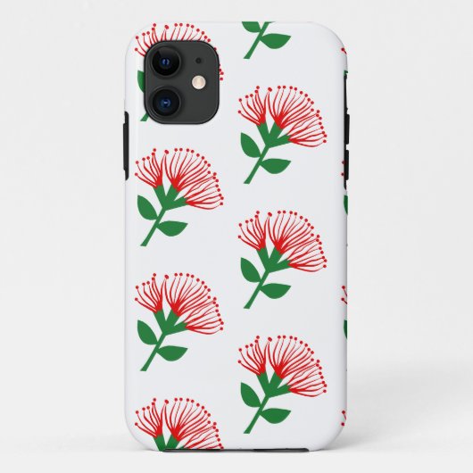 ポウツカワフラワー，ニュージーランド Case-Mate iPhoneケース (裏面)