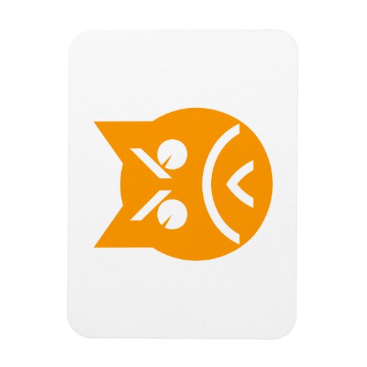 ポウティングする絵文字 マグネット (縦)