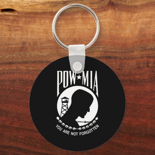 ポウミア国旗恋しく思：ベトナム戦争の兵士，第2次世界大戦 キーホルダー (正面)
