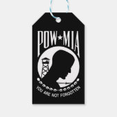 ポウミア国旗恋しく思:ベトナム戦争の兵士,第2次世界大戦 ギフトタグ (裏面)