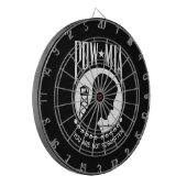 ポウミア国旗恋しく思：ベトナム戦争の兵士，第2次世界大戦 ダーツボード (正面左)