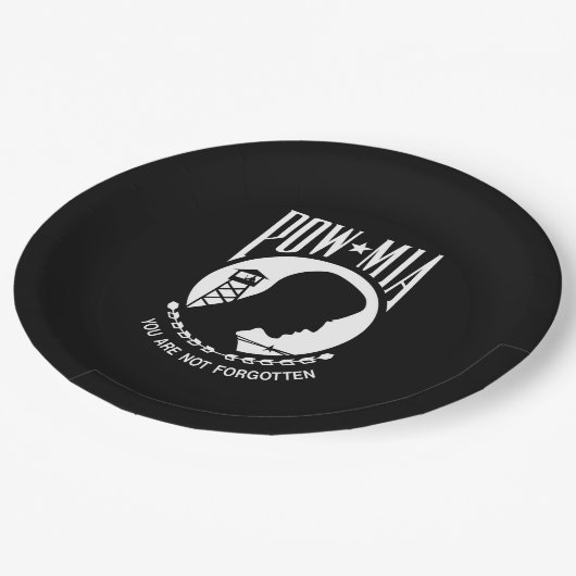 ポウミア国旗恋しく思：ベトナム戦争の兵士，第2次世界大戦 ペーパープレート (アングル)