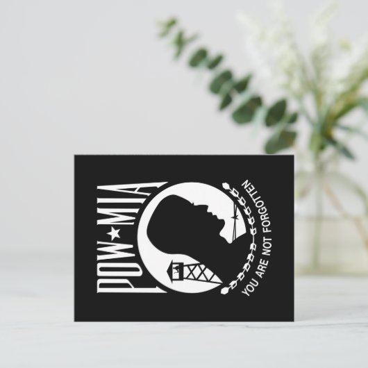 ポウミア国旗恋しく思:ベトナム戦争の兵士,第2次世界大戦 ポストカード (スタンド正面)