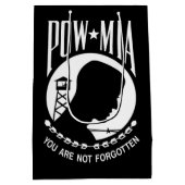 ポウミア国旗恋しく思：ベトナム戦争の兵士，第2次世界大戦 ミディアムペーパーバッグ (裏面)