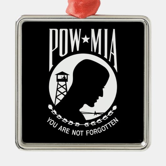 ポウミア国旗恋しく思:ベトナム戦争の兵士,第2次世界大戦 メタルオーナメント (正面)