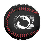 ポウミア国旗恋しく思：ベトナム戦争の兵士，第2次世界大戦 野球ボール (正面左)