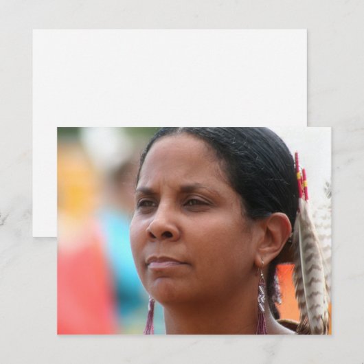 ポウワウ女 ポストカード (正面/裏面)