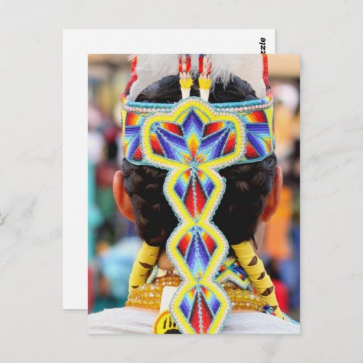 ポウワウBeadwork ポストカード (正面/裏面)