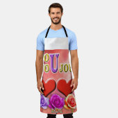 ポウ東条 エプロン (着用した状態)