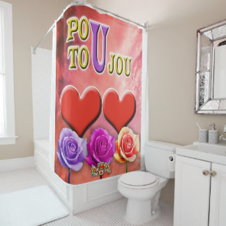 ポウ東条 シャワーカーテン