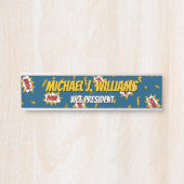 ポウ漫画効果音パターン サインプレート (正面)