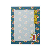 ポウ漫画効果音パターン ノートパッド (回転)