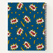 ポウ漫画効果音パターン ノートブック (裏面)