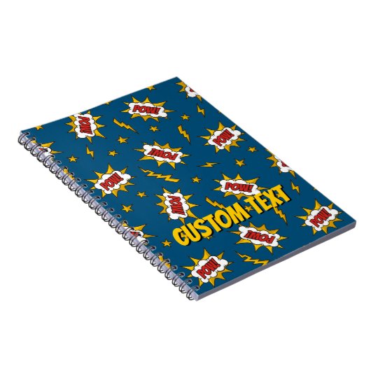 ポウ漫画効果音パターン ノートブック (右側)