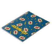 ポウ漫画効果音パターン ノートブック (左側)