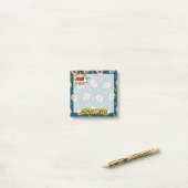 ポウ漫画効果音パターン ポストイット (デスク上)