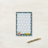 ポウ漫画効果音パターン ポストイット (デスク上)