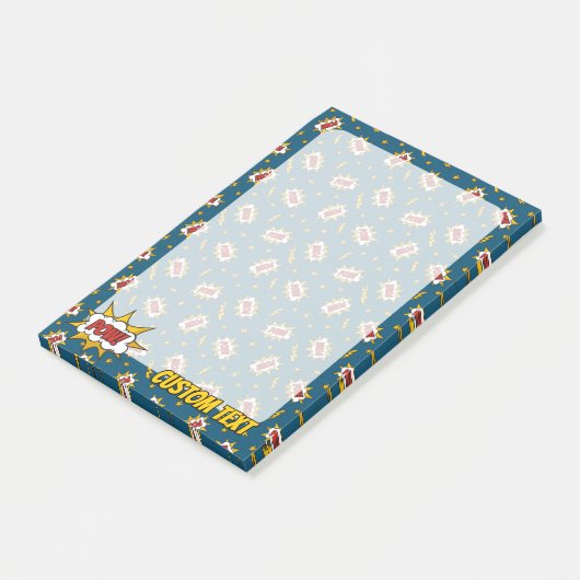 ポウ漫画効果音パターン ポストイット (アングル)