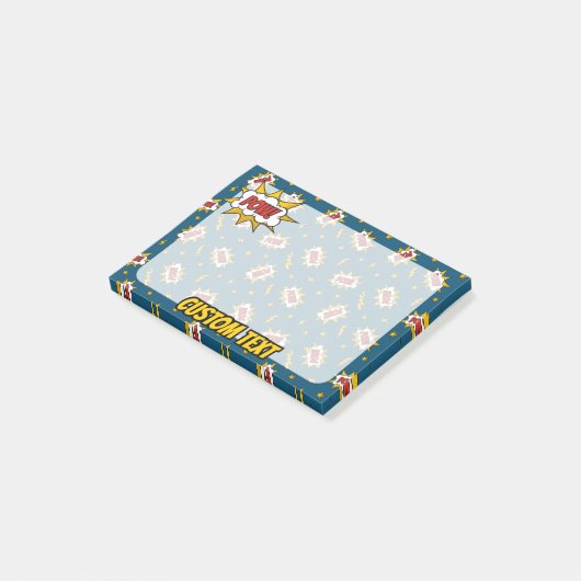 ポウ漫画効果音パターン ポストイット (アングル)