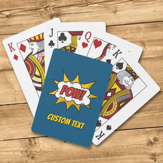 ポウ漫画効果音 トランプ