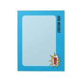 ポウ漫画効果音 ノートパッド (回転)