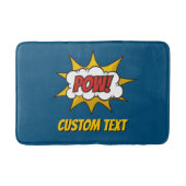 ポウ漫画効果音 バスマット (正面)