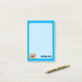 ポウ漫画効果音 ポストイット (デスク上)