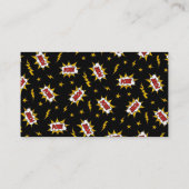 ポウ漫画効果音 名刺 (裏面)