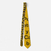 ポエトキャブ・タイ ネクタイ (裏面)