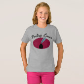 ポエトリー恋人キッズTシャツ – For Little Dreamers Tシャツ (正面フル)