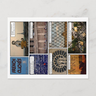 ポエマフランスのン・フランセの8エール「クリシェ」コンポエマ ポストカード