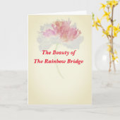 ポエム懇親会アットザレインボーブリッジフォールデッドカードFLS カード (黄色い花)