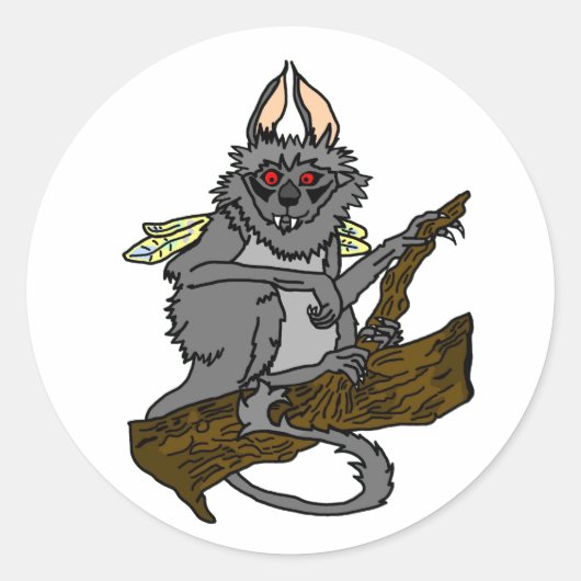 ポオカステッカー ラウンドシール (正面)