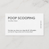 ポオペースクーパー 名刺 (裏面)