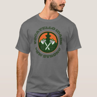 ポカテッロ アイダホ州 PNW ストロング Tシャツ