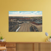 ポカテッロID – トレインデポRound House & キャンバスプリント (インサイチュ (リビング))