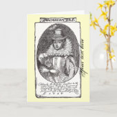 ポカホンタスのグリーティングカード カード (黄色い花)