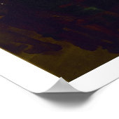 ポカホンタスのバプテスマヴィンテージアートプリントポスター ポスター (角)