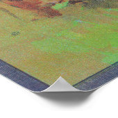 ポカホンタスオレンジラベルポートビル（カリフォルニア州） ポスター (角)