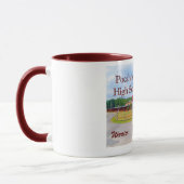 ポカホンタスカウンティ高校卒業生コーヒーマグ マグカップ (左)