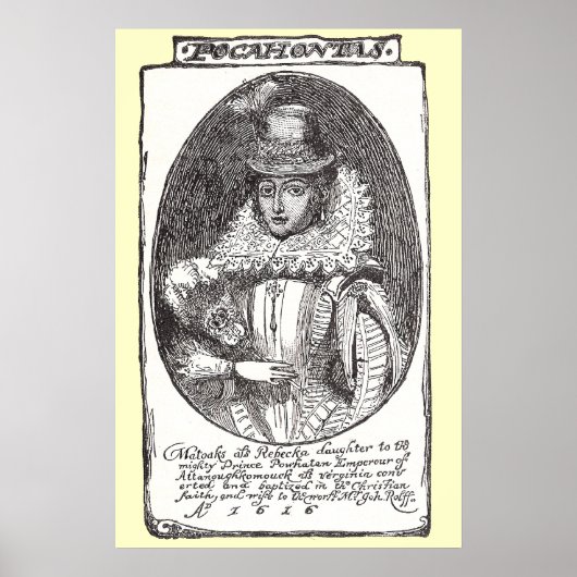 ポカホンタスポスタープリント ポスター (正面)