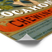 ポカホンタス先住民アメリカンメイドヴィンテージアド ポスター (角)