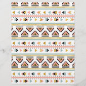 ポカホンタス/ボホ赤ちゃんシャワー単語スクランブルゲーム チラシ (裏面)