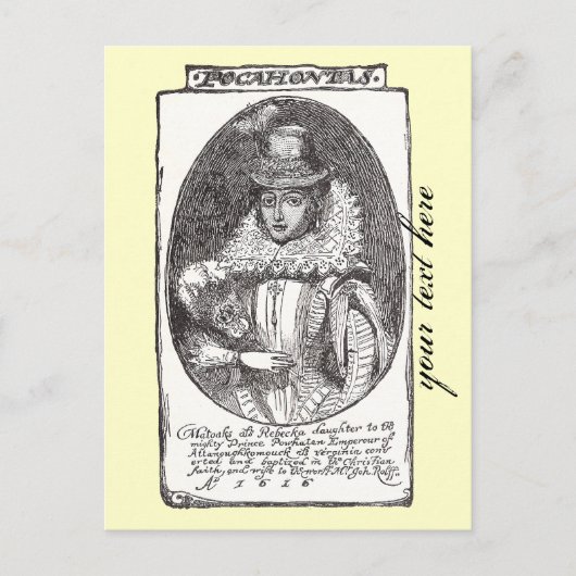 ポカホンタス ポストカード (正面)