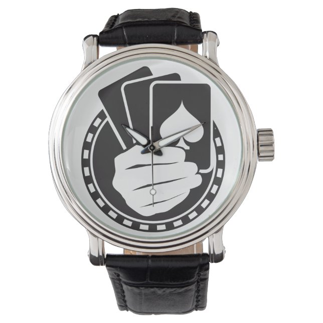 ポカー時計 腕時計 (正面)