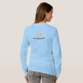 ポキュルモロジスト 女性用長袖Tシャツ Tシャツ (裏面フル)