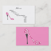 ポキードットハイヒール 名刺 (正面/裏面)