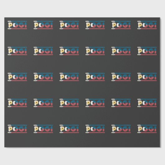 ポギ·ボーイおもしろい·誇りを持ったフィリピン人·フィリピン旗 ラッピングペーパー (フラット)